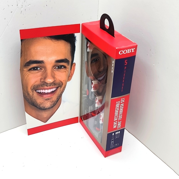 COBY MEN'S SONIC TOOTHBRUSH SET - Picture 3 of 6